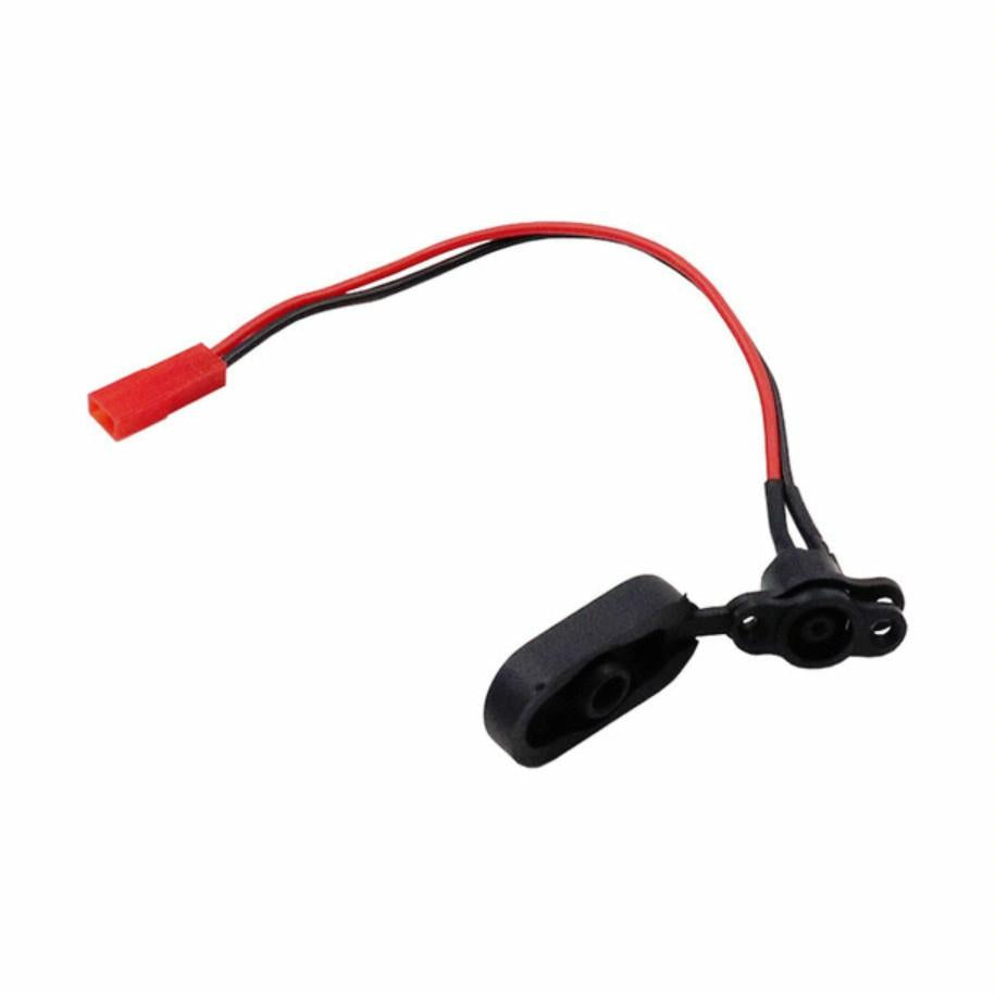 Waterproof Battery Charging Head for Xiaomi Mijia M365 Electric Scooter - With Red Waterproof Cover