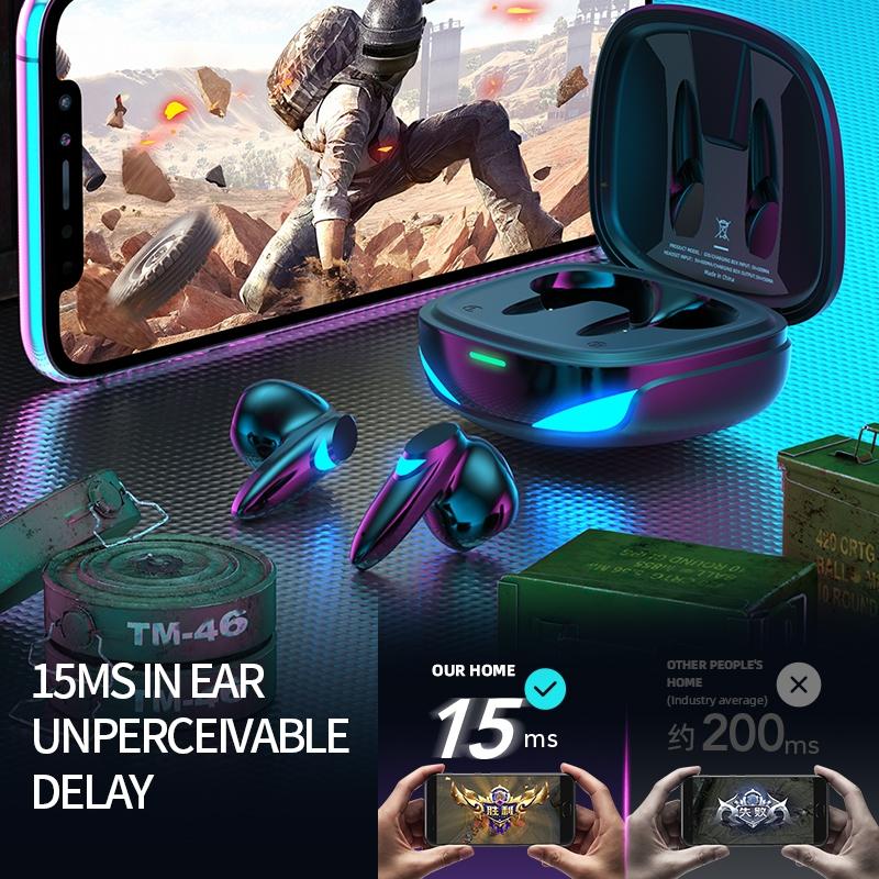 True Stereo Touch Bluetooth Earphones - G10 Tws 5.2 - Pink