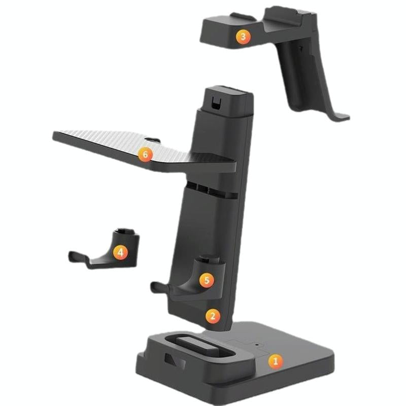 Universal Vr Headset Handle Bracket - Compatible with Pico4 Meta Quest Rift s Htc - White