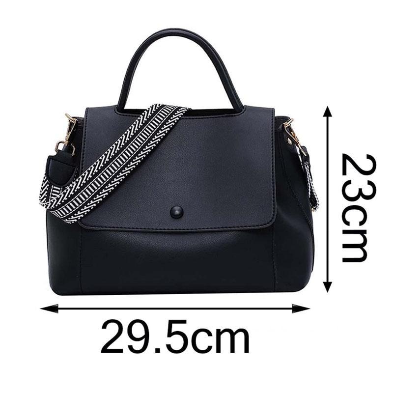 Versatile Autumn / Winter Shoulder Bag For Women - Black