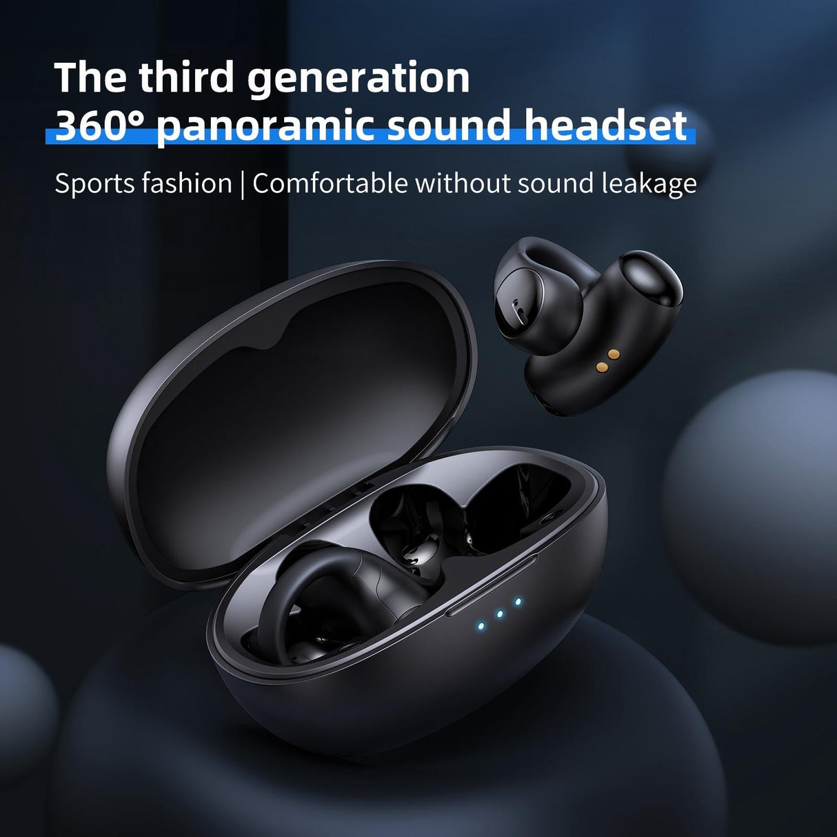 Wireless Bluetooth Earphone - Ear-mounted T306 - White