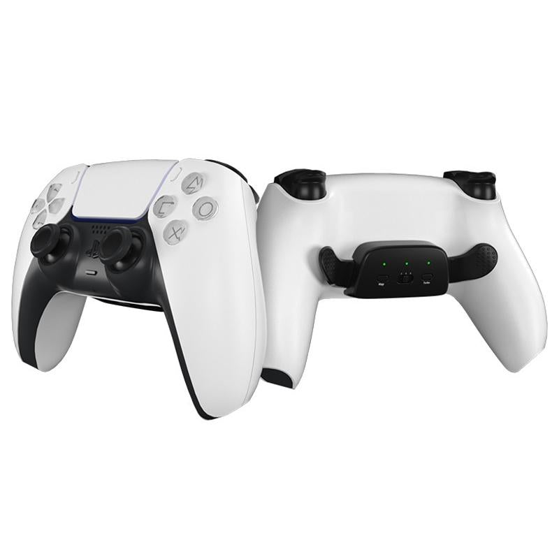 Customizable Dual Back Clip for Ps5 - White Diy Kit