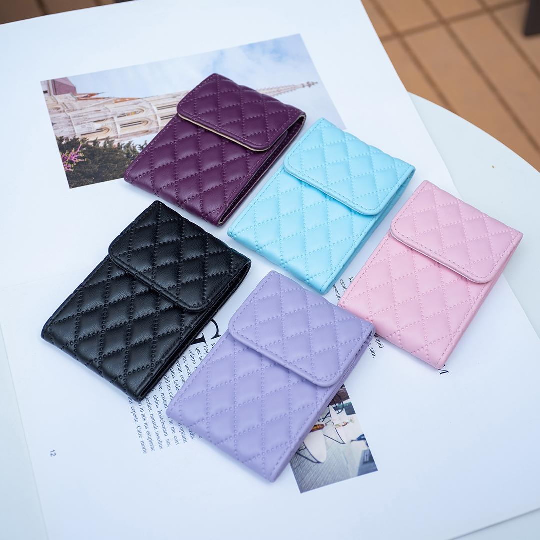 Vertical Card Bag For Mobile Phones Sticker - Pink