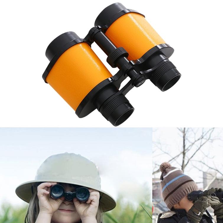 Mini Hd Toy Binoculars for Kids - Compact and Durable - Red