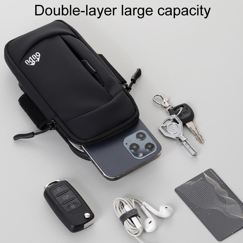 Portable Sports Arm Bag For Running - Light Gray