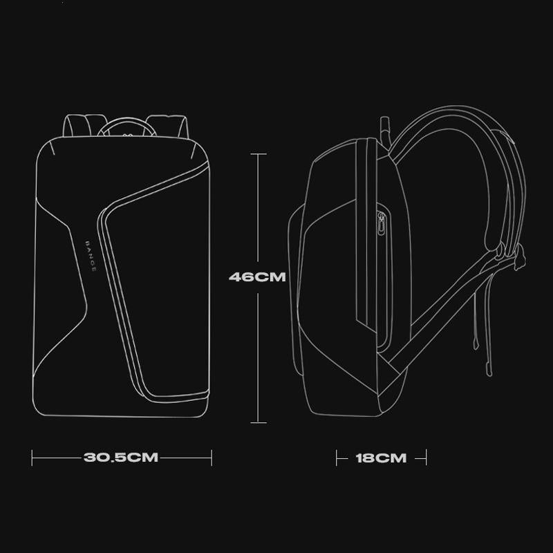 Versatile Laptop Backpack for Travel and Business - Gray