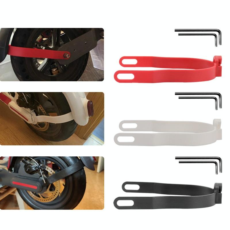 Rear Fender Shock Absorbing Bracket for Xiaomi Mijia M365 Scooter - White