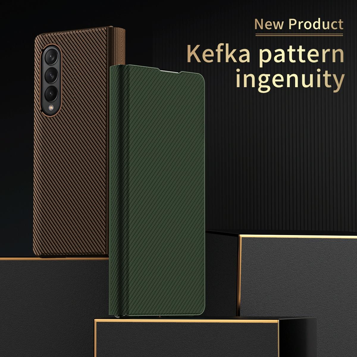 For Samsung Galaxy Z Fold4 5G Kevlar Texture Phone Case