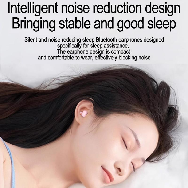 Coconut Ball Bluetooth Earphones with Charging Case - White