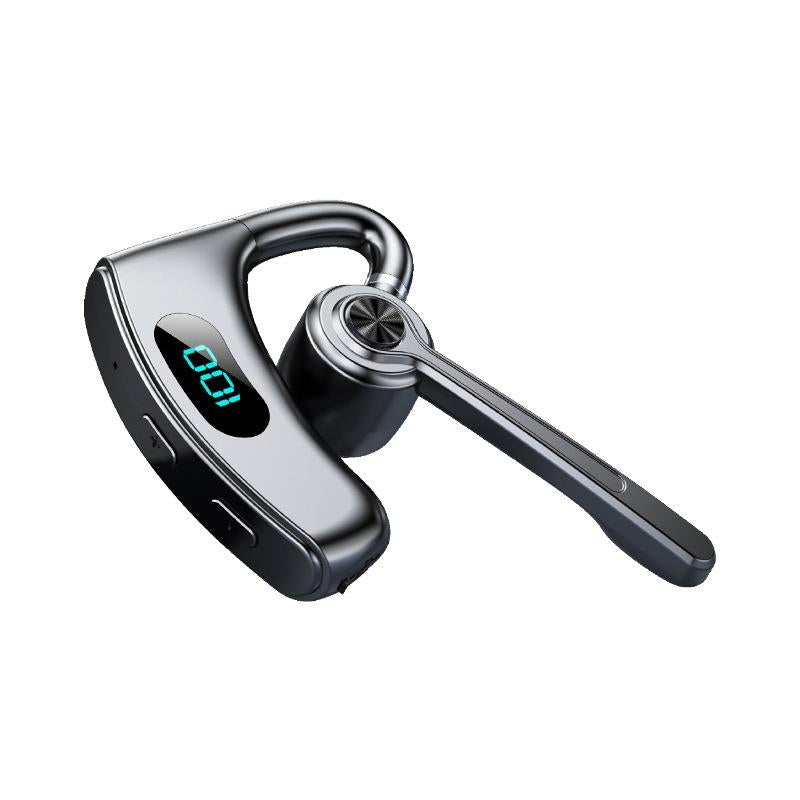 Bone Conduction Gaming Bluetooth Earphones with Noise Reduction - White