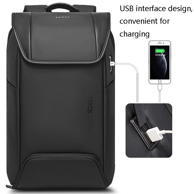 Men Anti-theft Backpack - Secure & Stylish - Gray