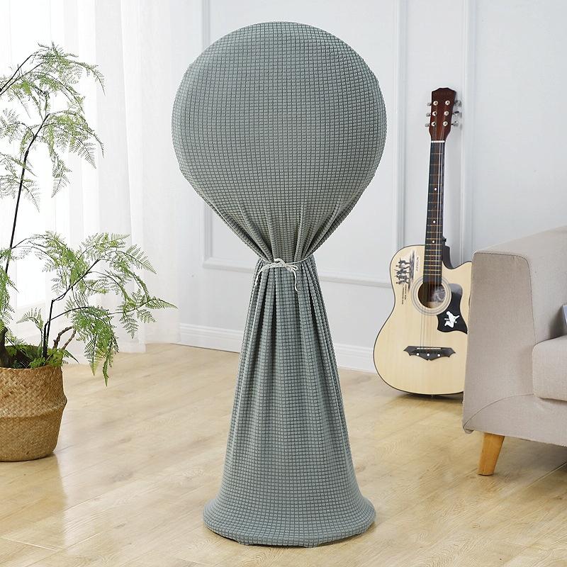 Household Fabric Fan Cover - Round Elastic 110x45cm - Gray