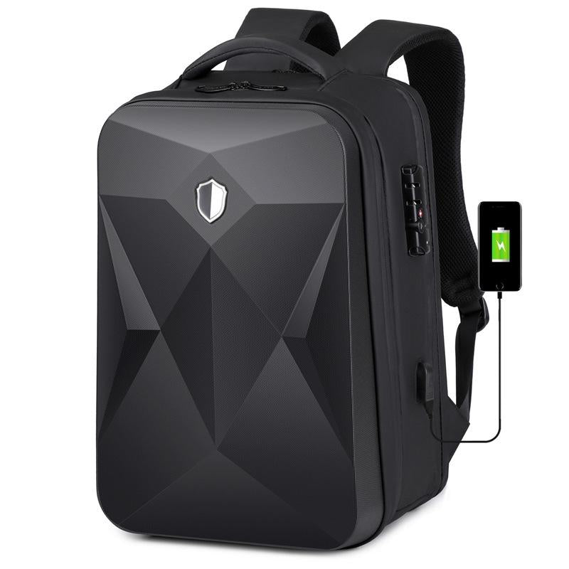Waterproof Laptop Backpack with Usb Port - 17 Inch Capacity Password Lock