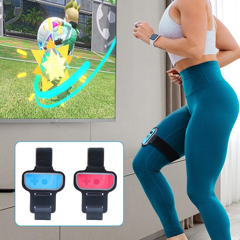 2-pack Joy-con Leg Straps for Nintendo Switch - Red Blue