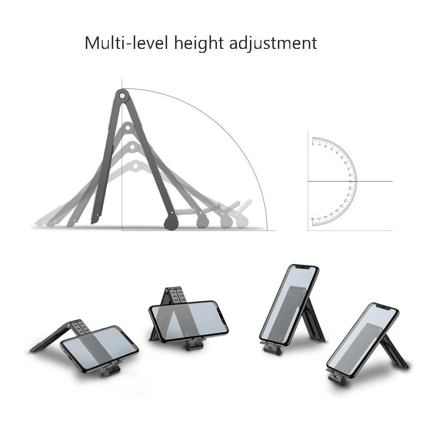 Foldable Metal Laptop Stand for Cooling and Ergonomic - Silver