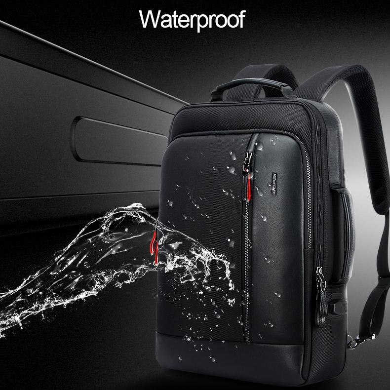 Large Capacity Business Laptop Backpack with Usb Port - Breathable & Stylish Black 30x15x44cm