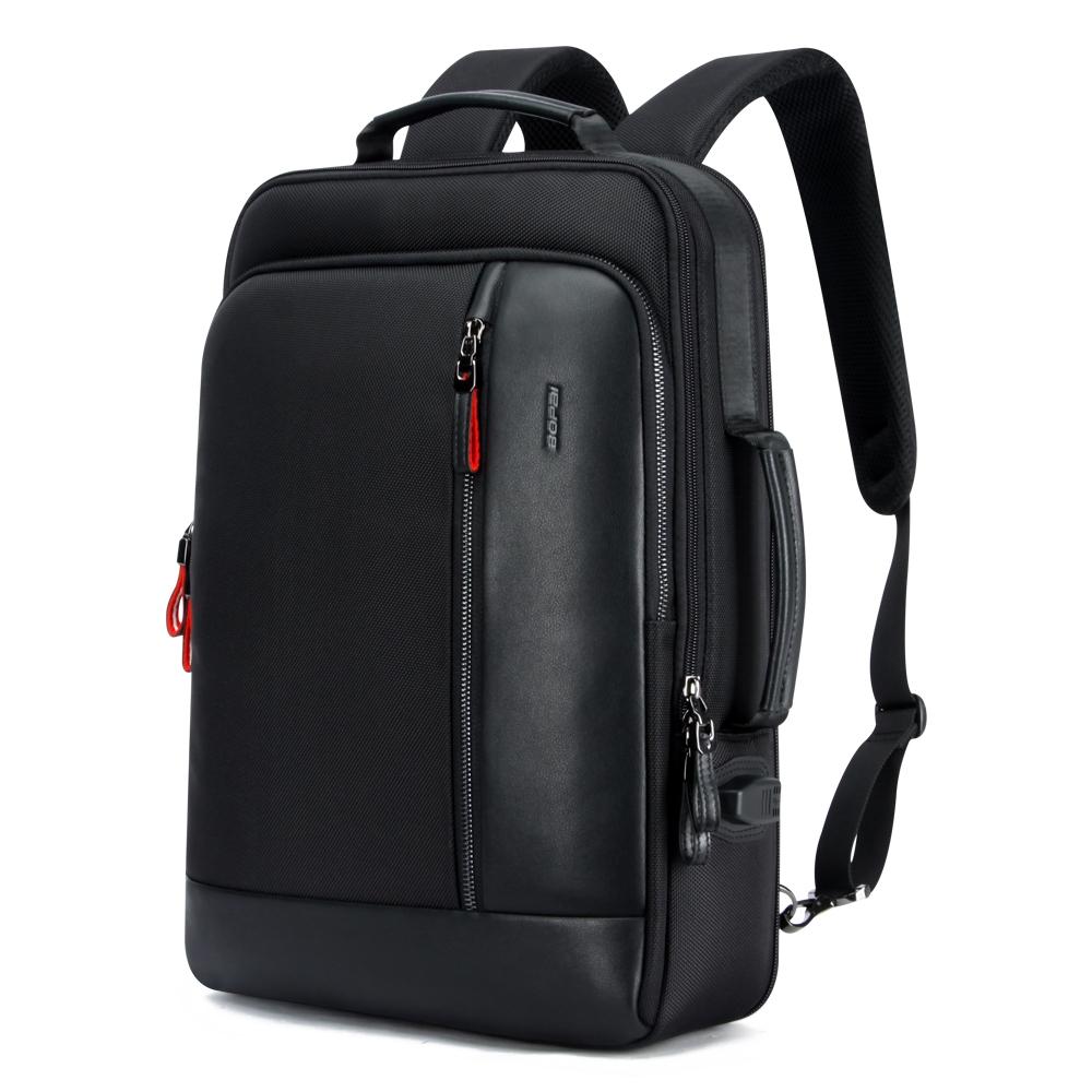 Large Capacity Business Laptop Backpack with Usb Port - Breathable & Stylish Black 30x15x44cm
