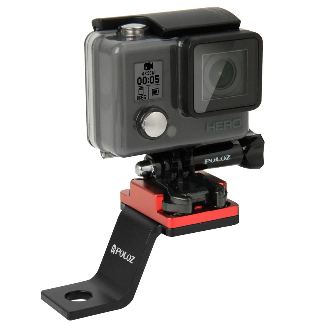 Universal Motorcycle Mount for Action Cameras - Black