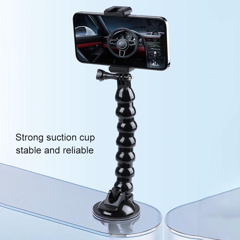 Flexible Suction Cup Mount with Extended Jaws