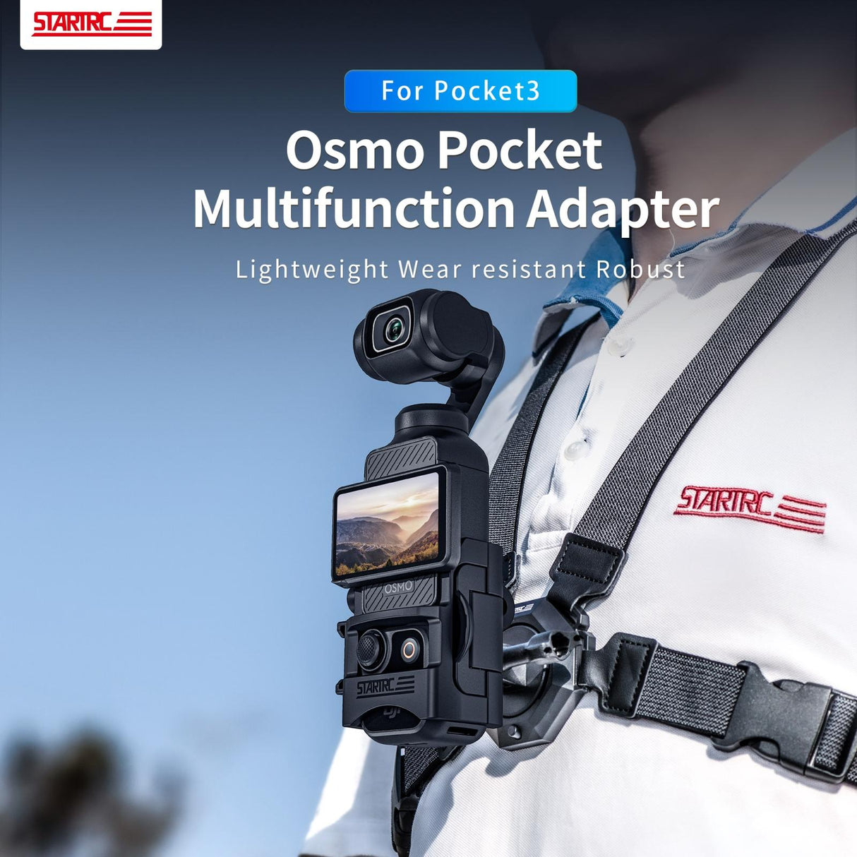 Universal Expansion Bracket for Dji Pocket 3 - Multifunctional Mount