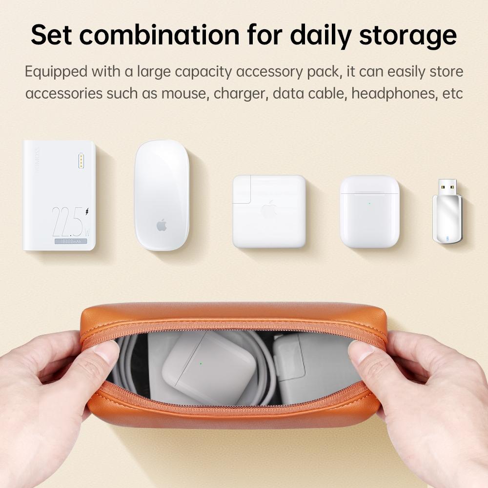 15 Inch Waterproof Laptop Bag with Power Pack and Inner Pouch - Grey