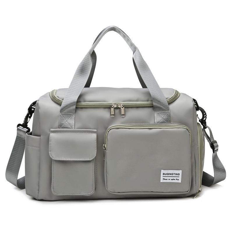 Waterproof Gym Bag for Travel - Size l - Dark Black