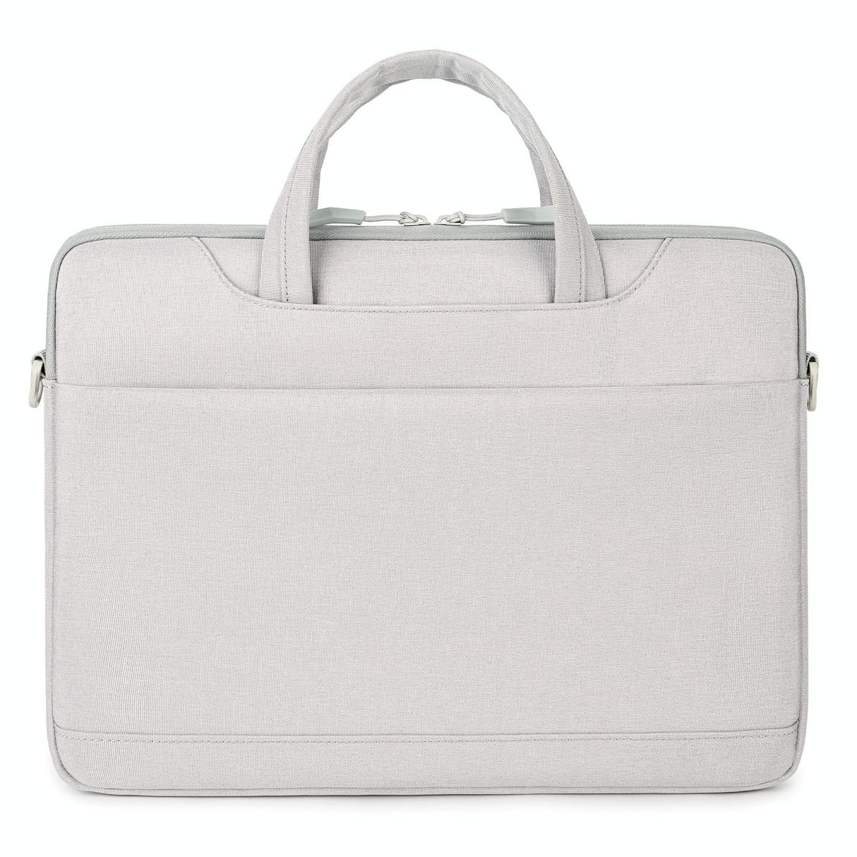 Versatile Laptop Shoulder Bag - Single Strap - Grey