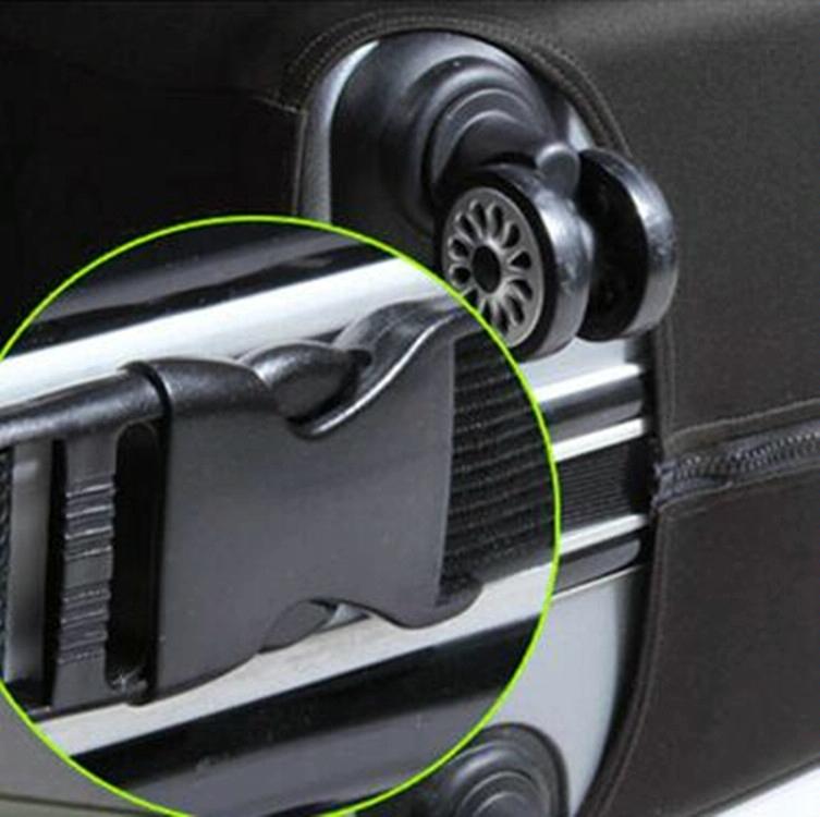 Protective Elastic Suitcase Cover - Fits 22-24 Inch Luggage - Dustproof & Scratch-proof - Geometric Map