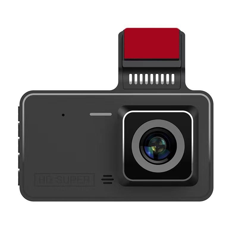 Hd Night Vision Dash Camera - 4 Inches Easy Install - Dual Record