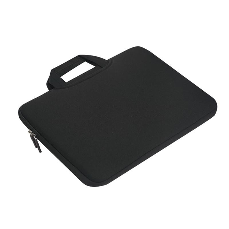 Portable Air Permeable Handheld Sleeve for 13.3 Laptops - 34x25.5x2.5cm - Black