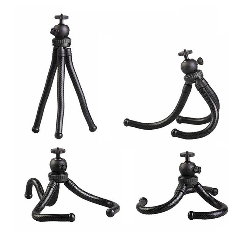 Versatile Octopus Tripod for Slr Cameras Gopro and Phones - Ball Head