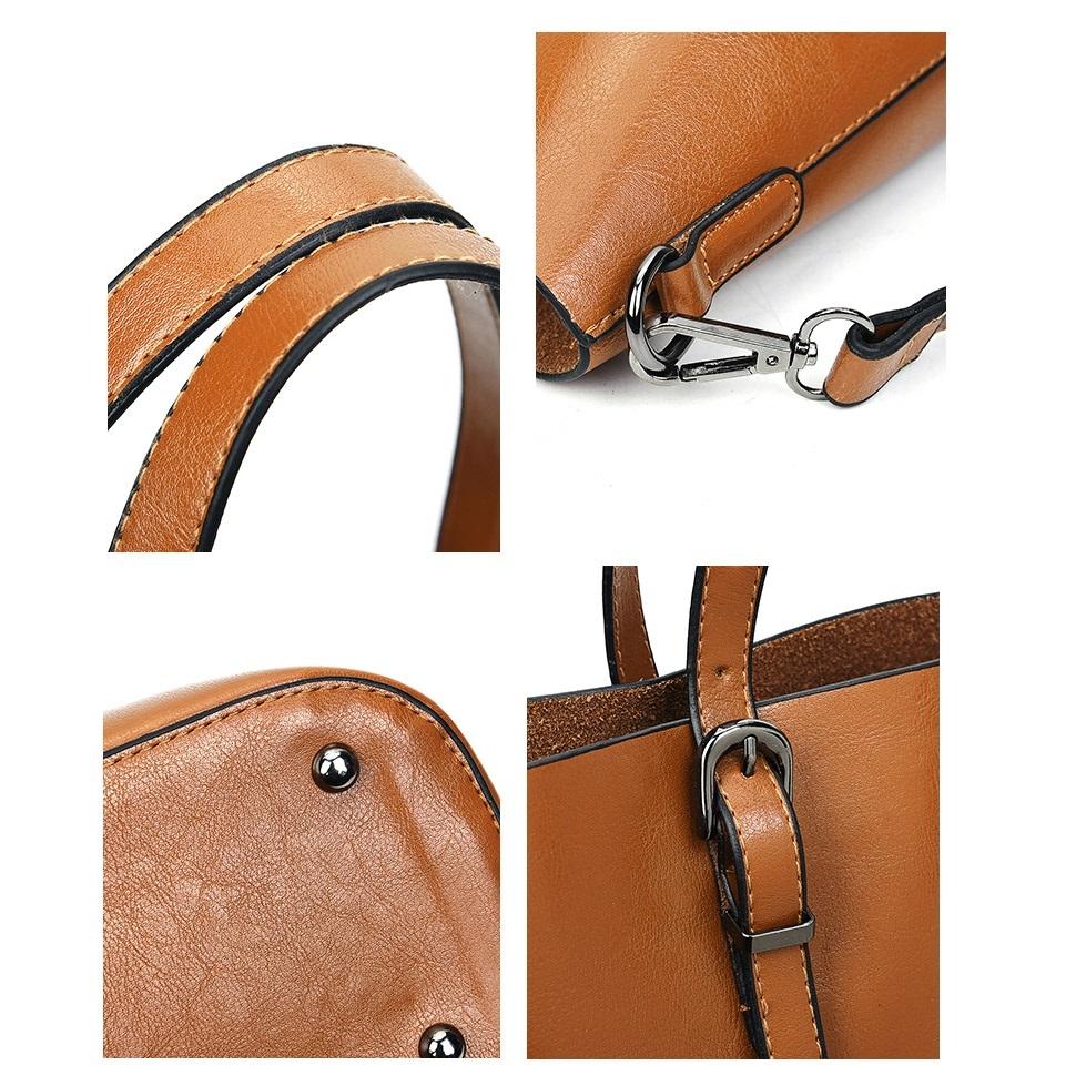 Black Pu Shoulder Bag For Women Casual Messenger Handbag