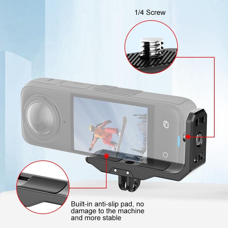 Insta360 X4 Quick Release for Vertical and Horizontal Shooting - Metal