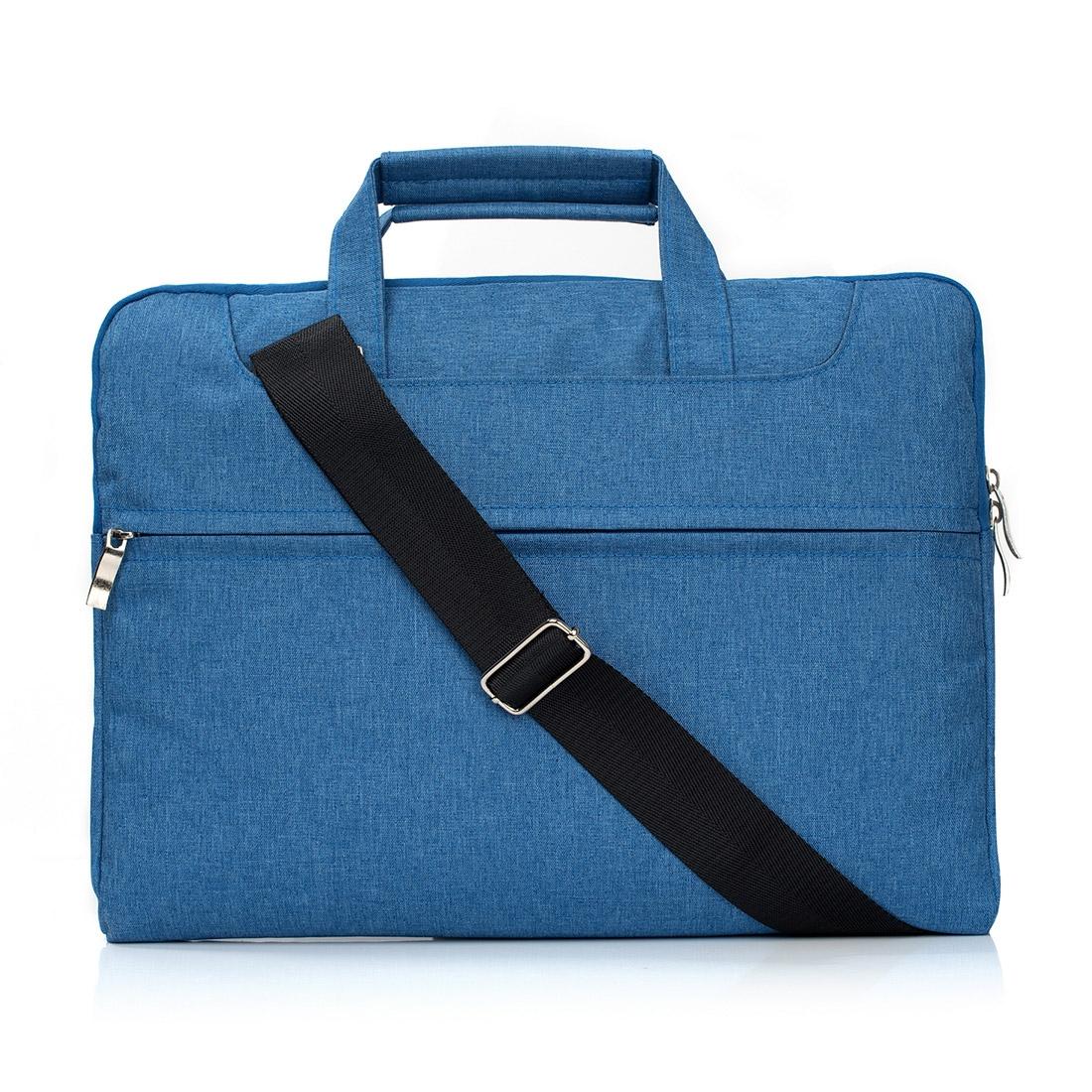 13.3 Inch Laptop Bag - Portable one Shoulder Zipper Design for Macbook Samsung Sony Dell Alienware Chuwi Asus Hp - Black