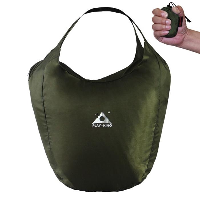 Ultralight Foldable Anti Splash Bag For Outdoor Climbing Portable And Durable - Black