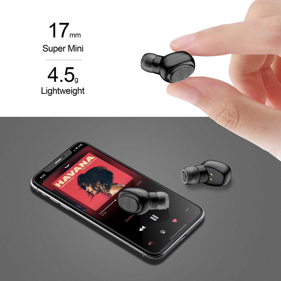 Wireless Stereo Bluetooth Headset with Charging Case - V5.0 Tws