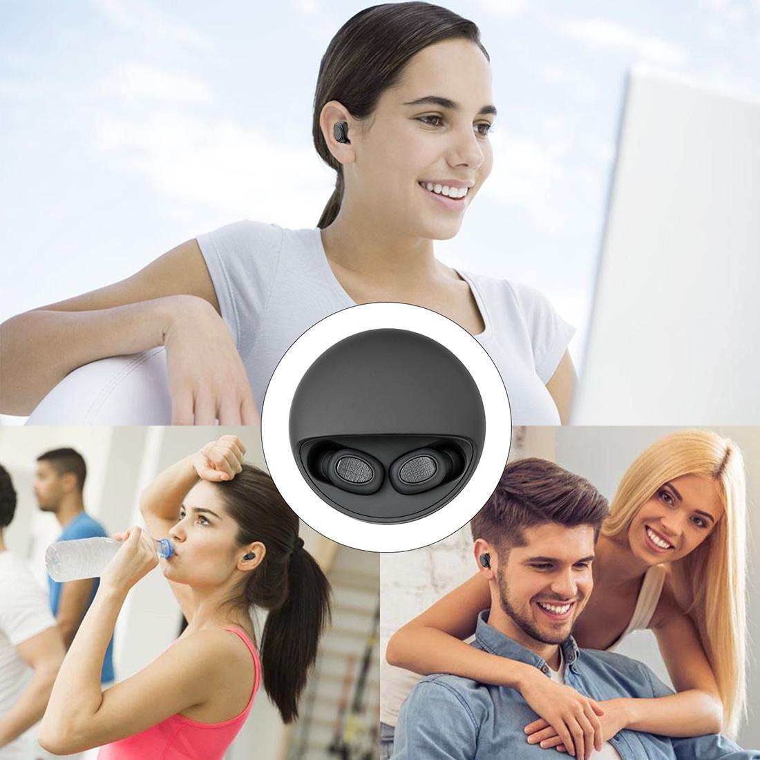 Wireless Stereo Bluetooth Headset with Charging Case - V5.0 Tws