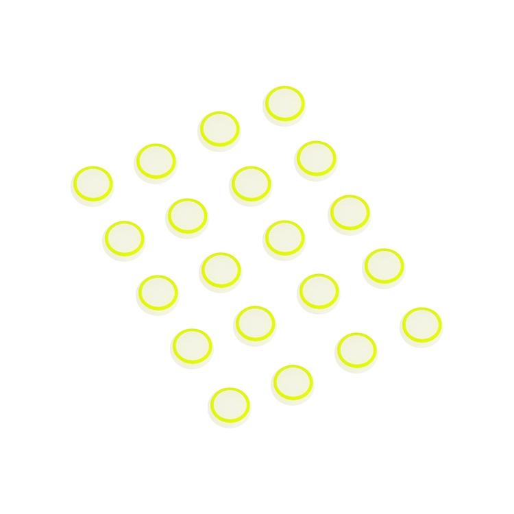 20 Luminous Silicone Gamepad Covers for Ps4 / Ps3 / Ps2 / Xbox360 / Xboxone / Wiiu - Black