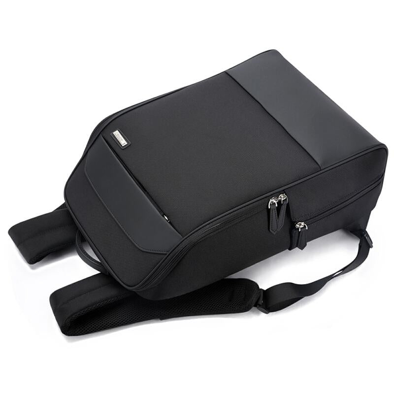Waterproof Anti-Theft Usb Shoulder Bag - Large Capacity - Black