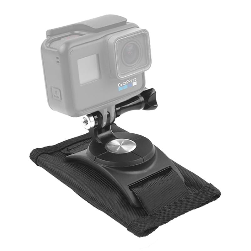 360 Degree Rotating Quick Release Backpack Strap Mount for Gopro Hero12
