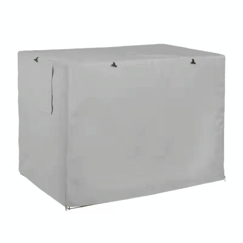 Outdoor Pet Cage Cover - Waterproof & Dustproof - 109x74x76cm - Black