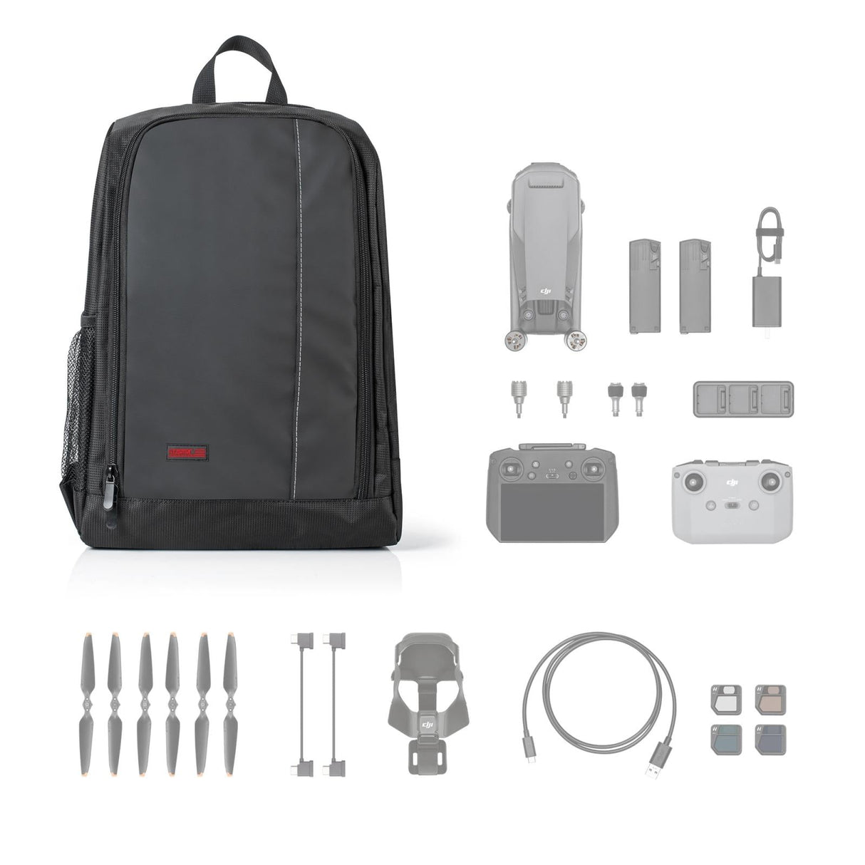 Ultimate Backpack for Drones and Dslr Cameras - Shoulder Decompression