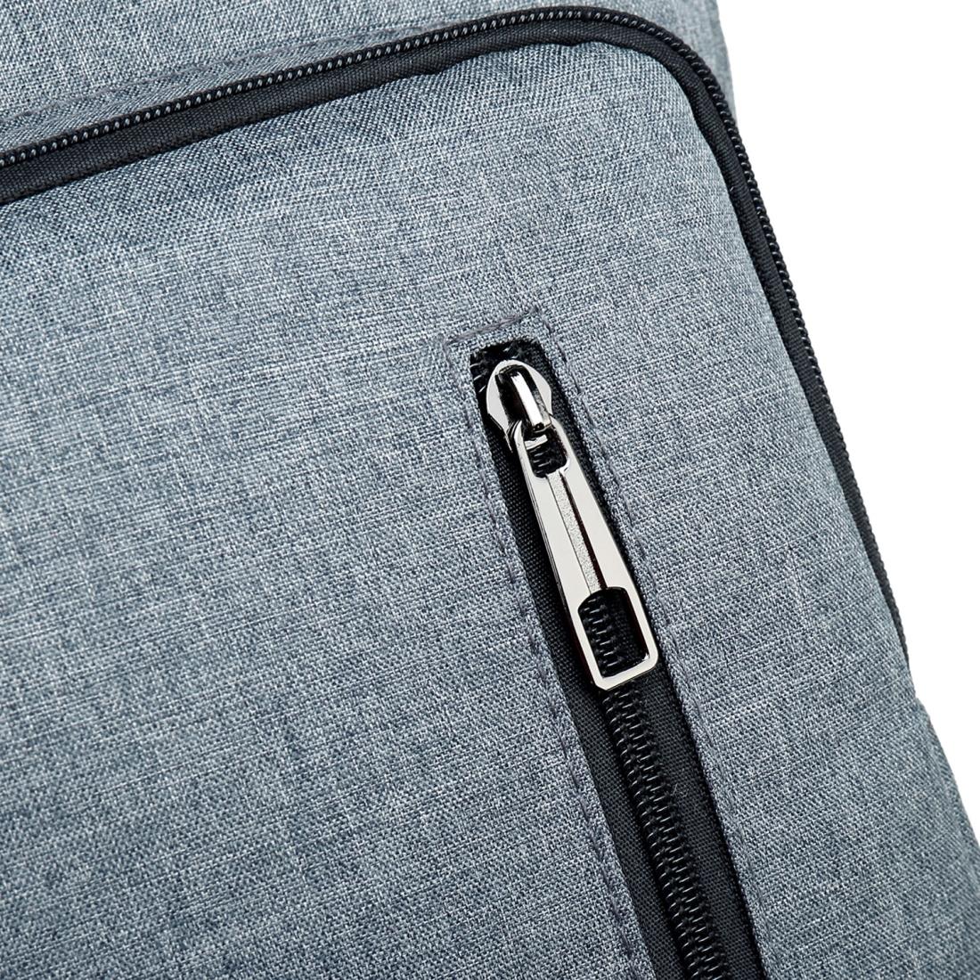 Stylish Notebook Tablet Backpack - Spacious & Casual - Black