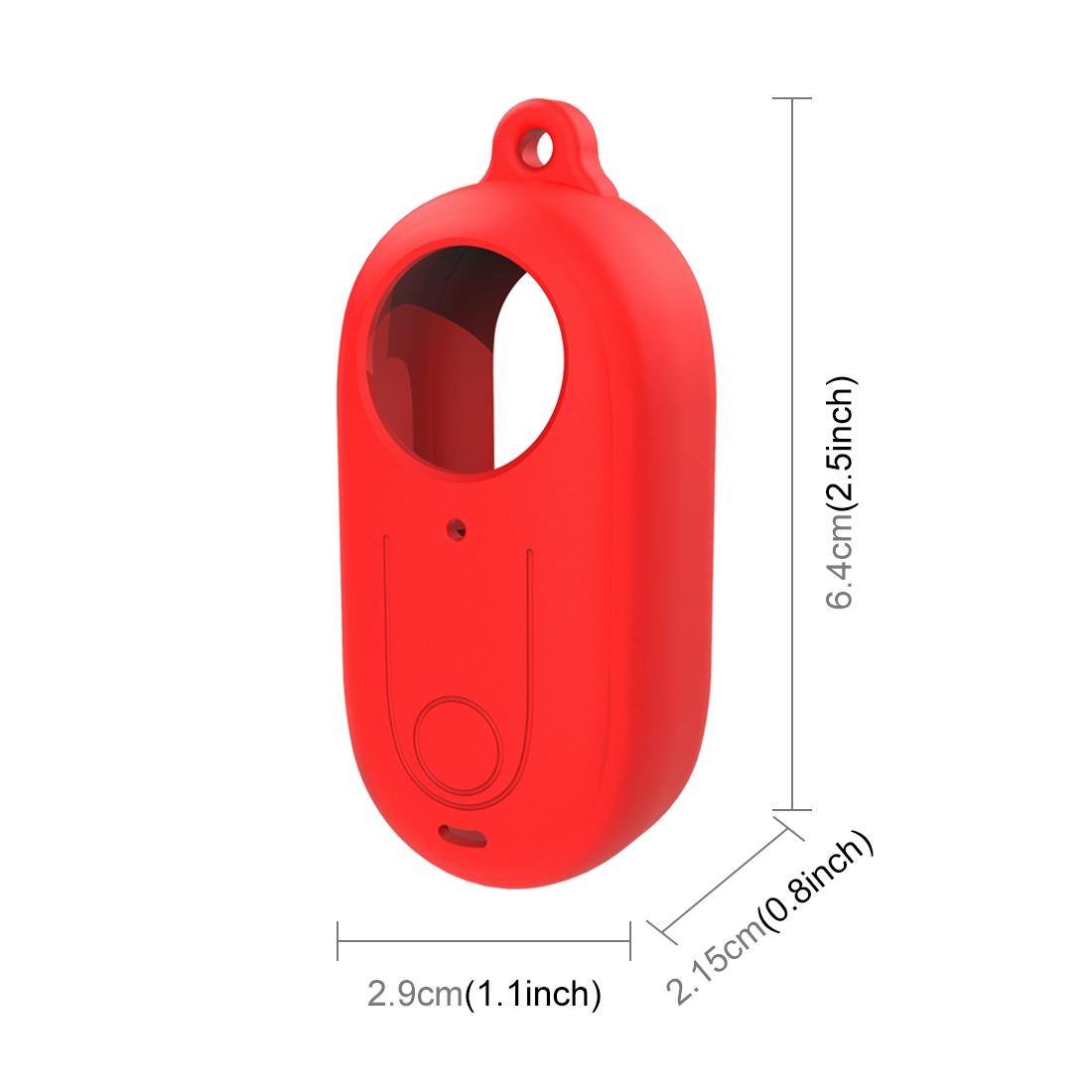 Silicone Case with Lens Cover for Insta360 Go 3 - Black