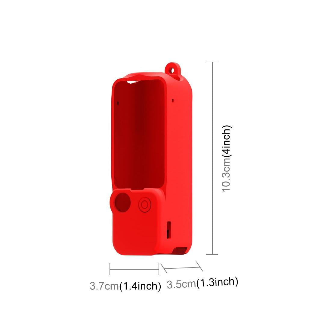 3 in 1 Silicone Case Set for Dji Pocket 3 - Black
