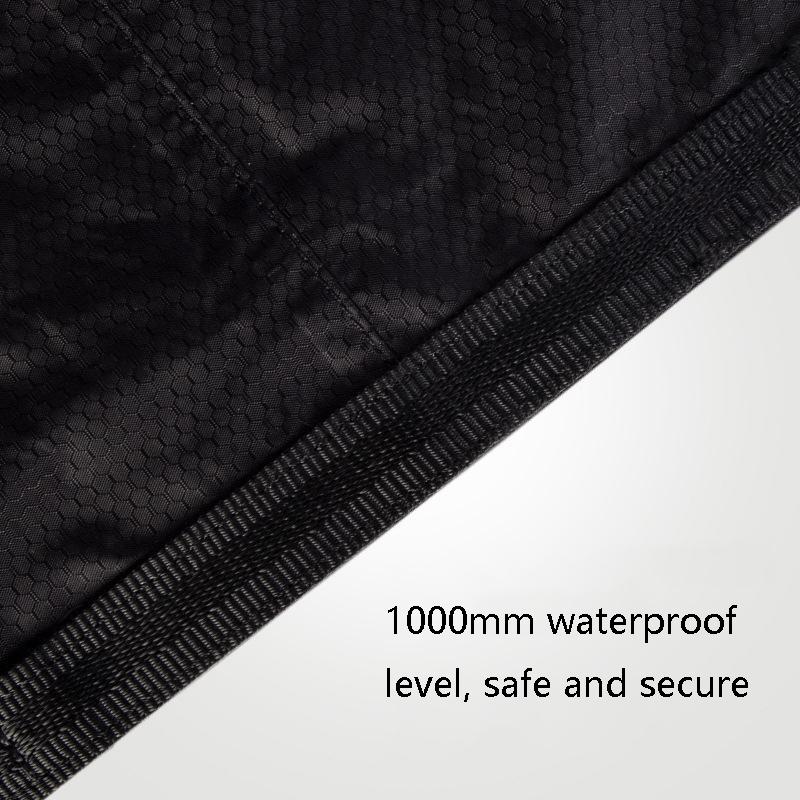 Multi Function Outdoor Storage Bag Waterproof Lightweight 35L Capacity - Black