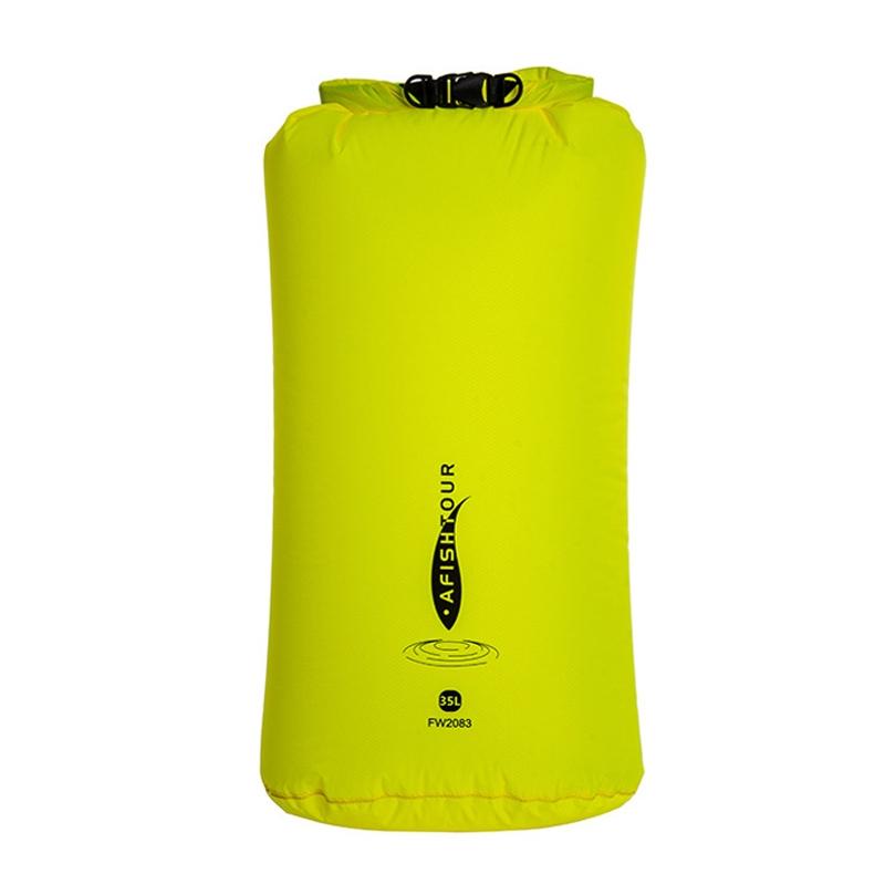 Multi Function Outdoor Storage Bag Waterproof Lightweight 35L Capacity - Black