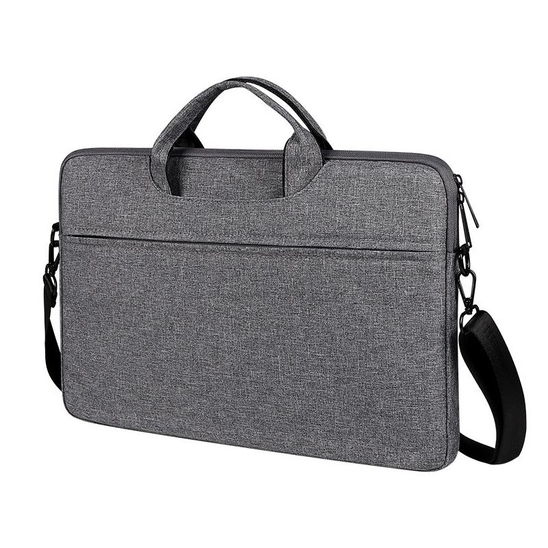 Hidden Portable One-shoulder Handbag for 14.1 Laptops - Waterproof Oxford Cloth - Black