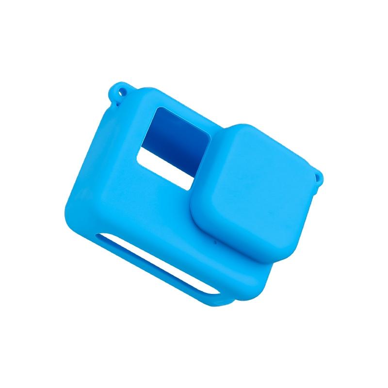 Silicone Protective Case with Lens Cap for Insta360 Ace - Black