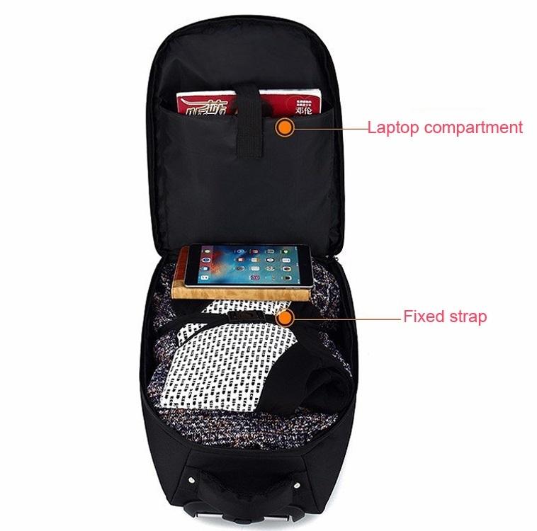 Business Travel Double Shoulder Bag - 18l